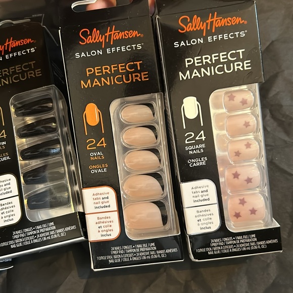 NWT Sally Hansen Perfect Manicure Press On Nails - Picture 3 of 3